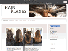 Tablet Screenshot of hairplanes.com